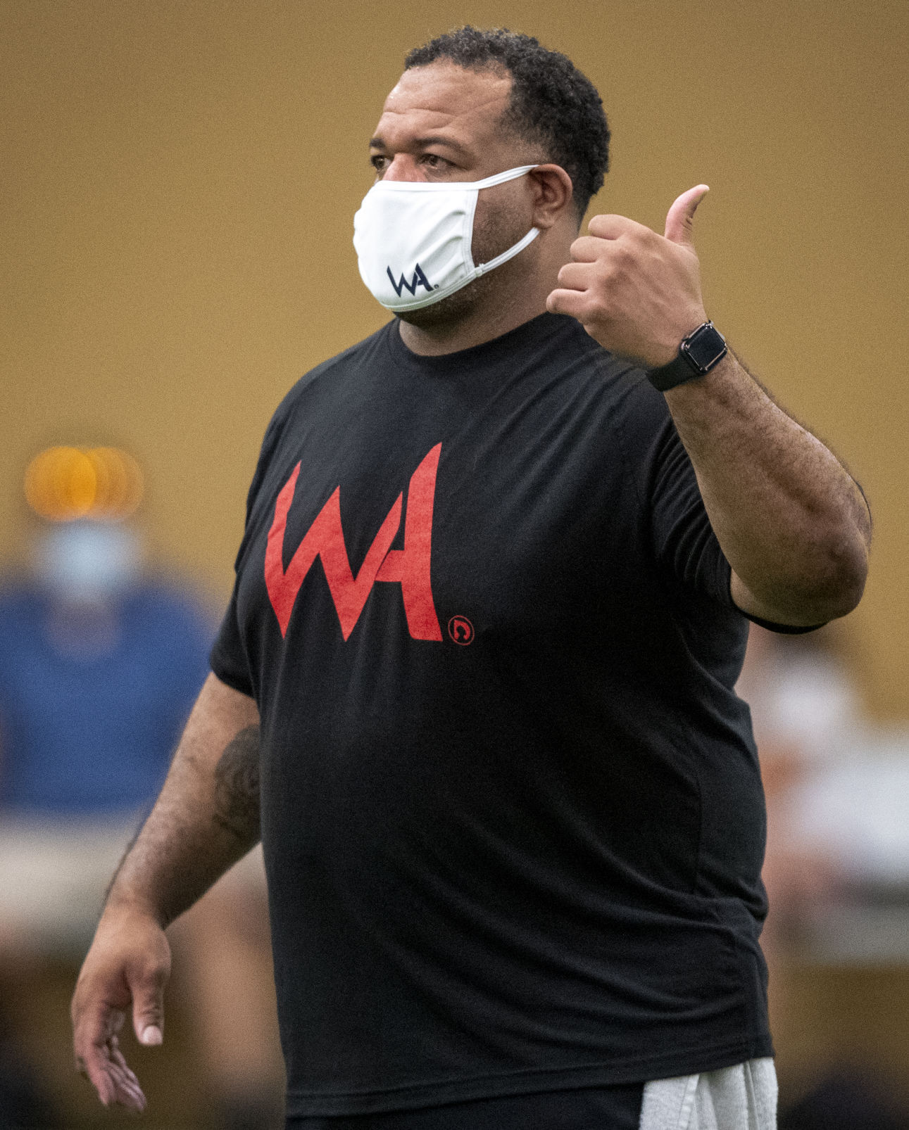 Steve Warren football camp, 7.25